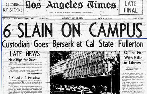 Sparatoria a scuola: il massacro alla California State University