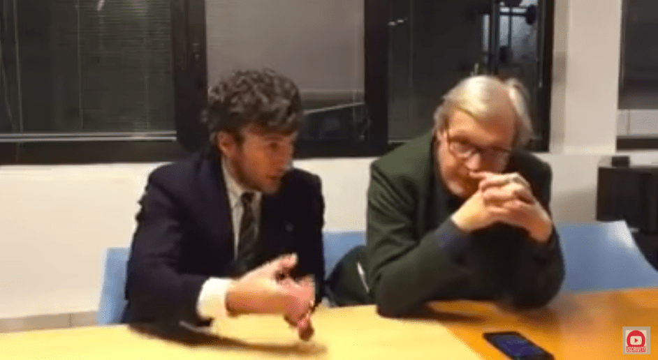 Diego Fusaro e Vittorio Sgarbi