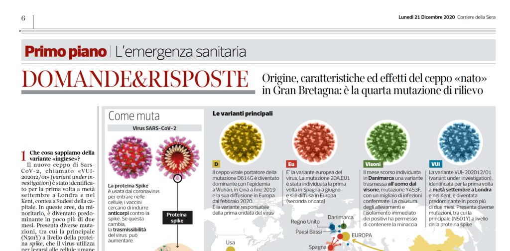 Covid variante inglese