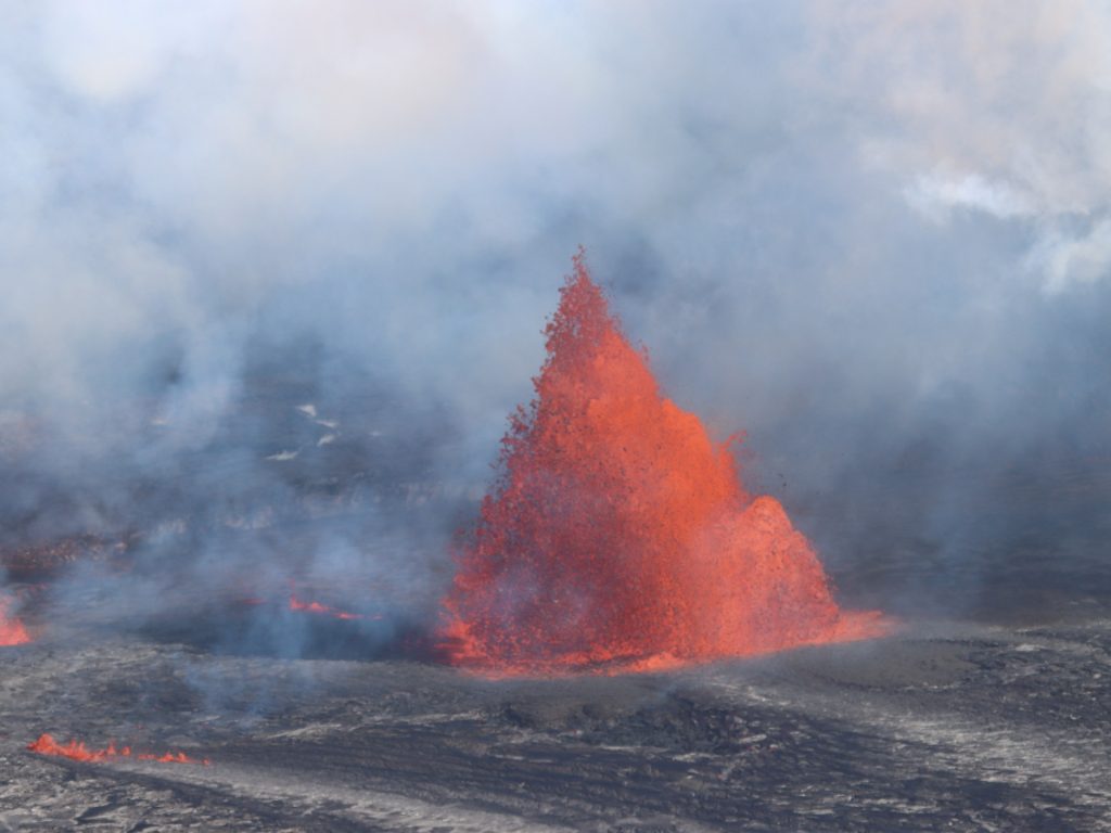 Quest'anno il vulcano Kilauea delle Hawaii erutta per la terza volta