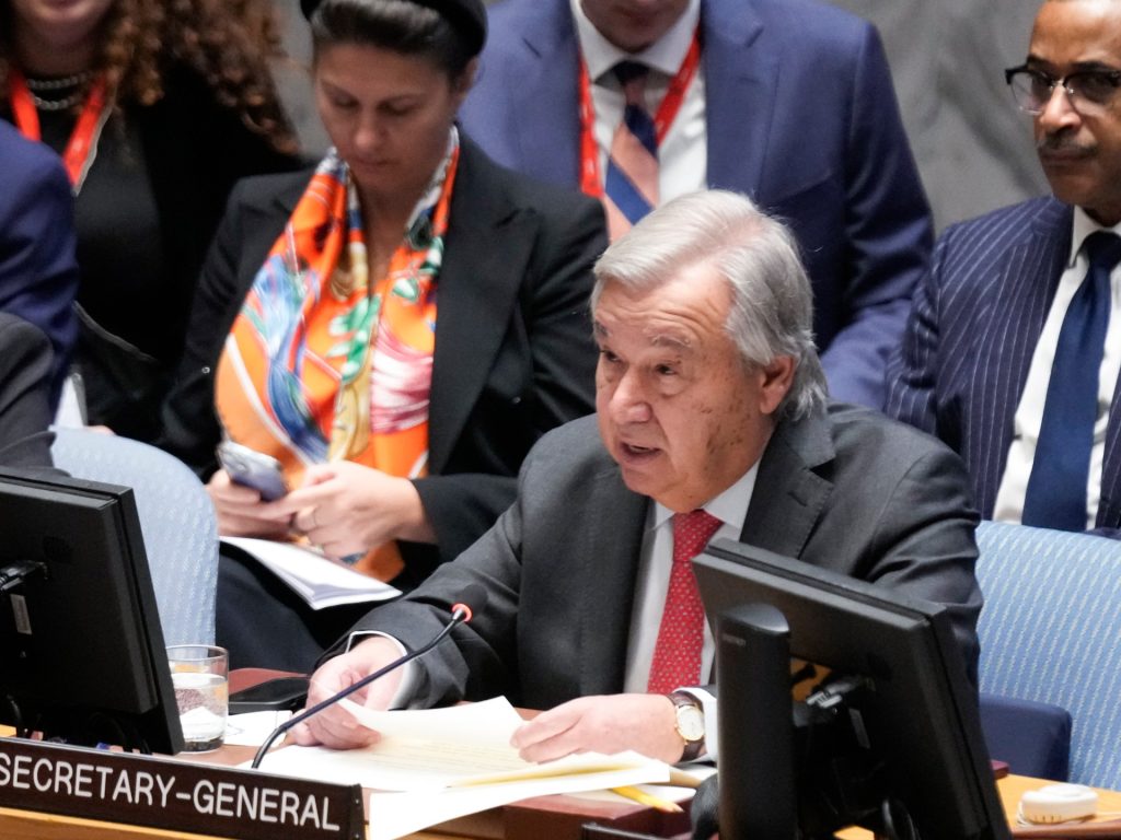 Guterres, Gaza e le conseguenze del contrasto all’“Israelspeak”