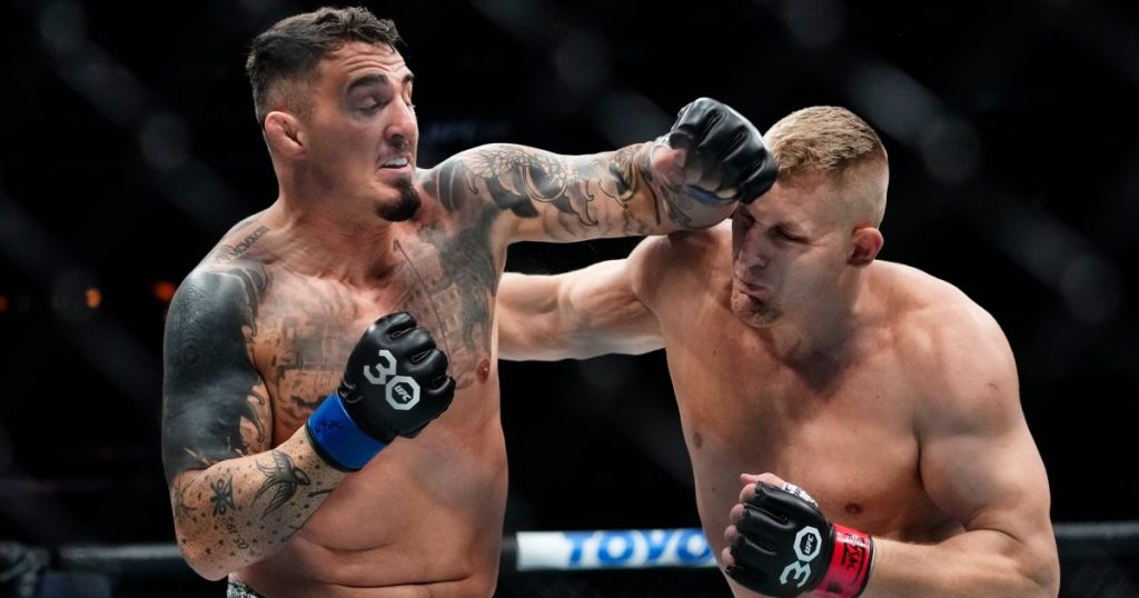 Tom Aspinall vince il titolo provvisorio dei pesi massimi UFC con un knockout di 69 secondi