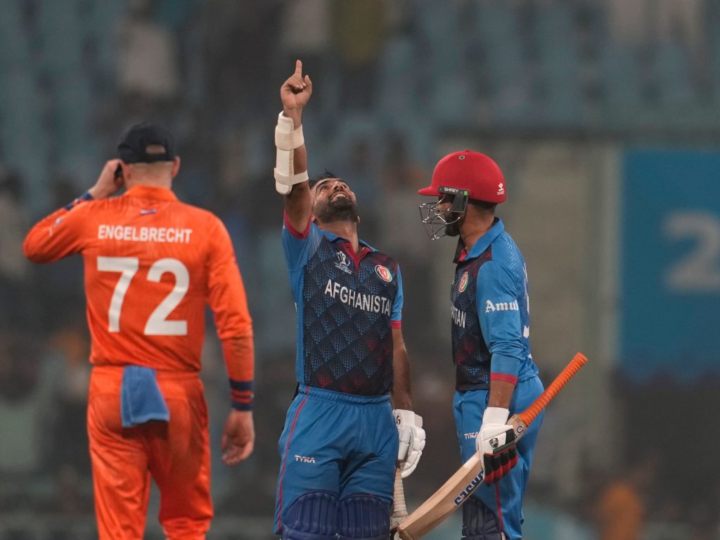 "Stiamo sognando": l'Afghanistan schiaccia l'Olanda alla Coppa del mondo di cricket