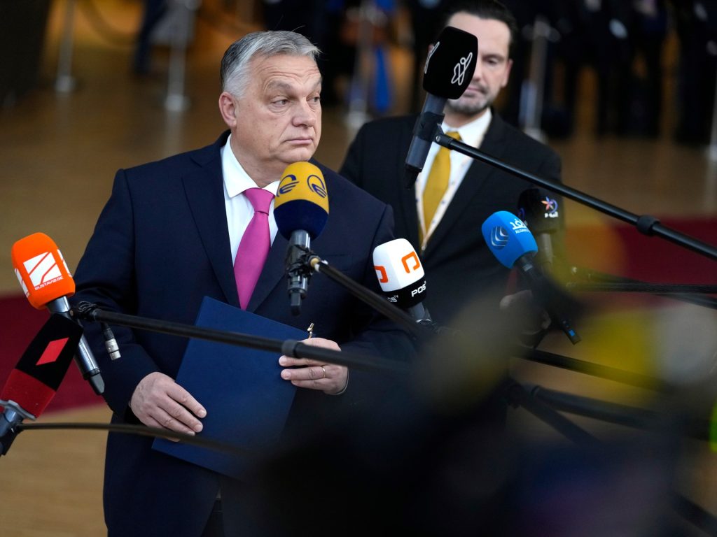 L’Ungheria blocca gli aiuti finanziari dell’UE per 54 miliardi di dollari all’Ucraina