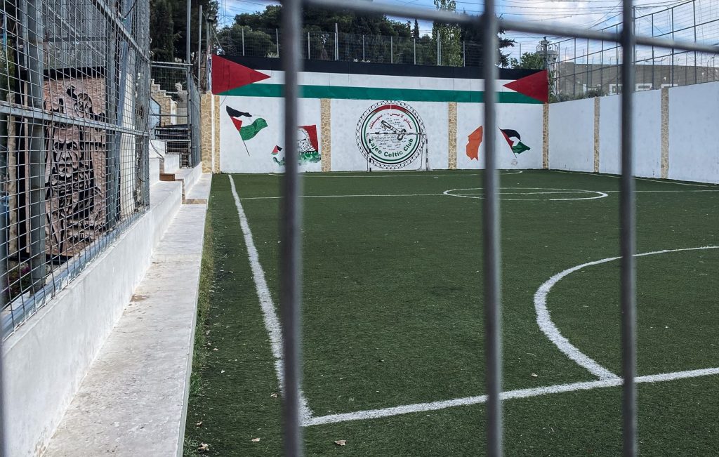 La guerra di Israele costringe la squadra di calcio palestinese Lajee Celtic a smettere di giocare