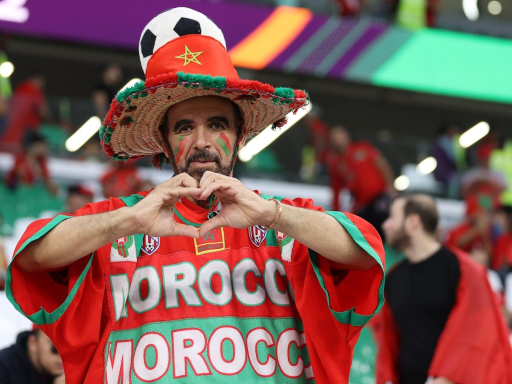 I tifosi del Marocco sostengono gli Atlas Lions per porre fine all'attesa del trofeo all'AFCON 2023