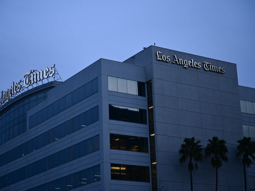 Il Los Angeles Times licenzierà un numero "significativo" di dipendenti, afferma il sindacato