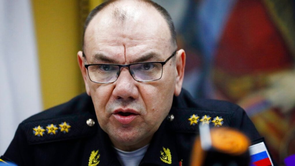 La Russia sostituisce il capo della marina affondato dalla campagna ucraina nel Mar Nero
