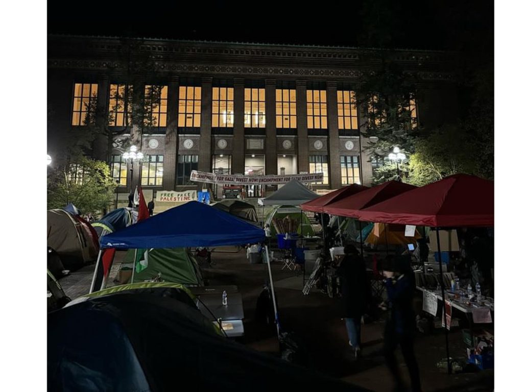 Accamparsi, disinvestire e tenere gli occhi puntati su Gaza