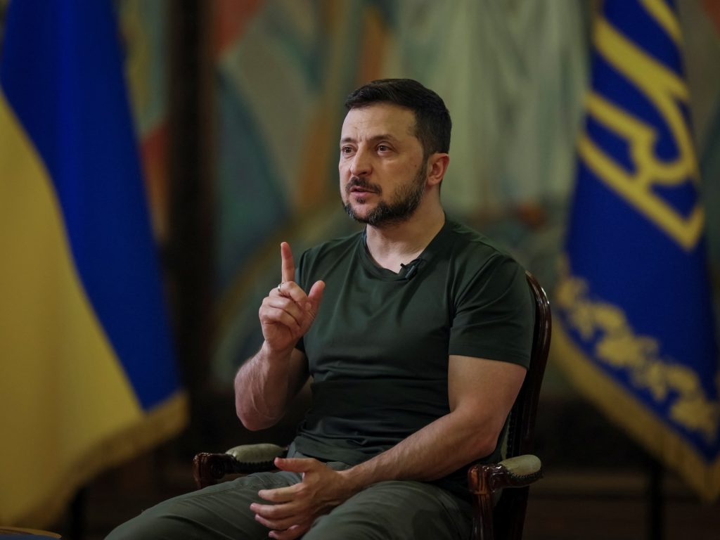 Zelenskyj spinge gli alleati a un coinvolgimento diretto nella guerra dell'Ucraina con la Russia