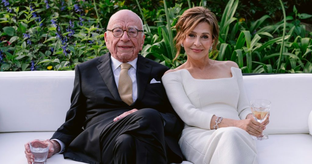 Rupert Murdoch si sposa per la quinta volta