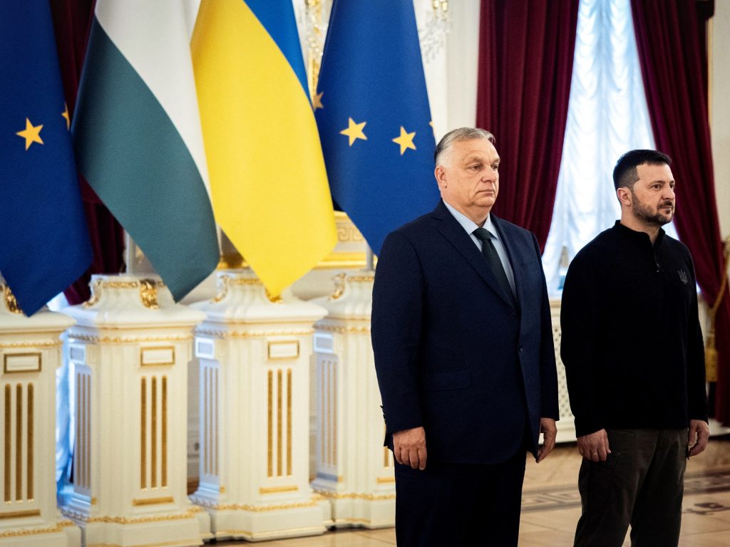 L'ungherese Orban chiede un cessate il fuoco tra Russia e Ucraina durante una visita a sorpresa a Kiev