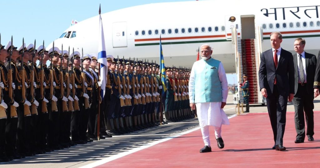 L'indiano Modi visita la Russia per la prima volta dopo l'invasione dell'Ucraina