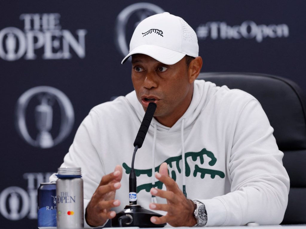 "Posso ancora vincere": Tiger Woods provocatorio prima dell'Open al Royal Troon