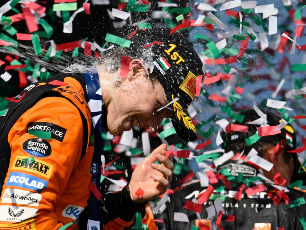 F1: Oscar Piastri vince il Gran Premio d'Ungheria; scontro Verstappen-Hamilton
