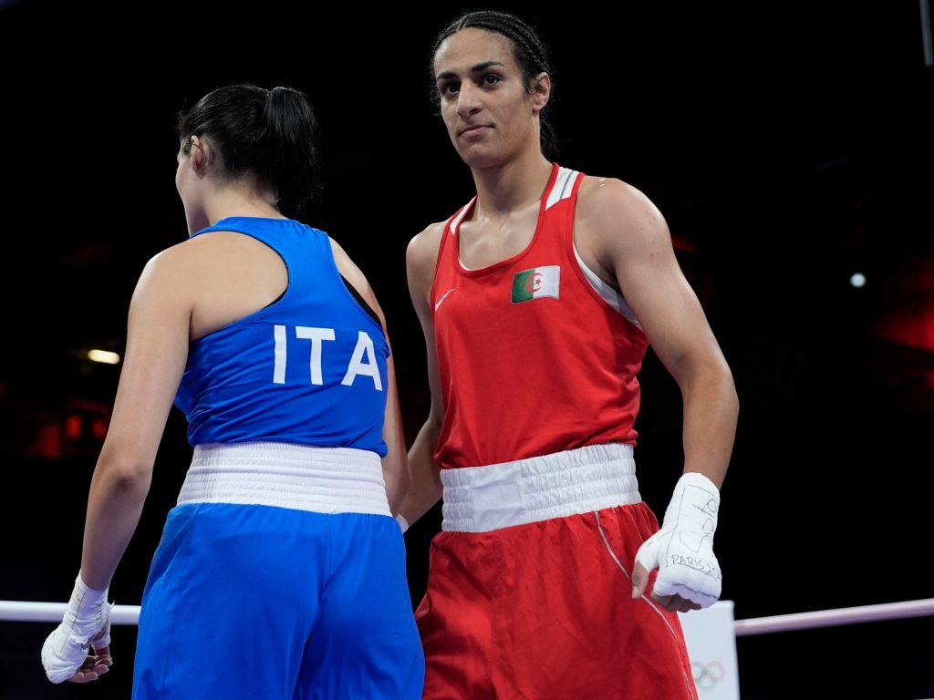 La pugile algerina Imane Khelif diventa bersaglio della polemica di genere alle Olimpiadi