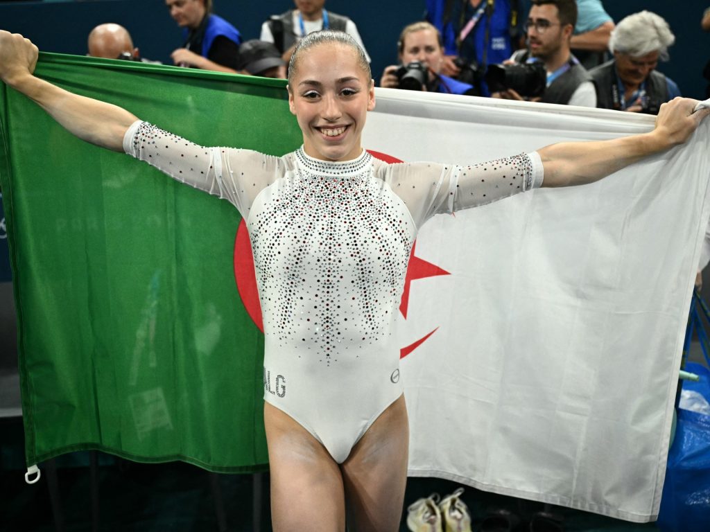 Kaylia Nemour vince il primo oro algerino nella ginnastica alle Olimpiadi di Parigi 2024