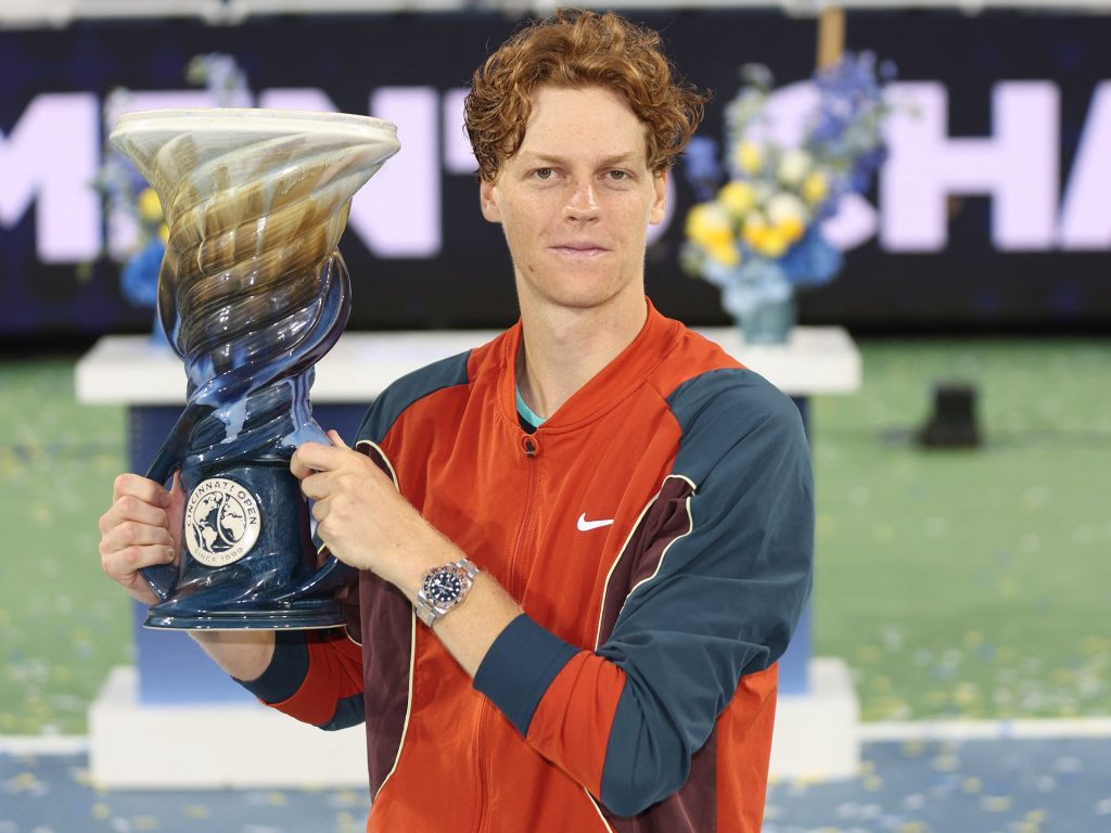 Jannik Sinner sconfigge Frances Tiafoe e vince l'ATP Cincinnati Tennis Open
