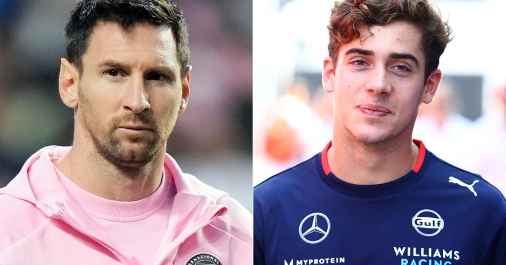 Il debuttante della Williams F1 Franco Colapinto ride dei paragoni "folli" con Messi
