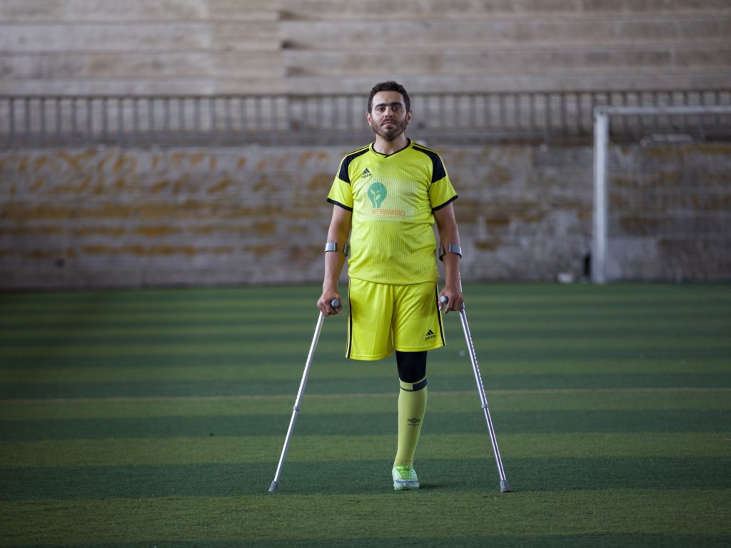 In Siria, i giochi paralimpici locali portano speranza e gioia agli atleti disabili | Calcio