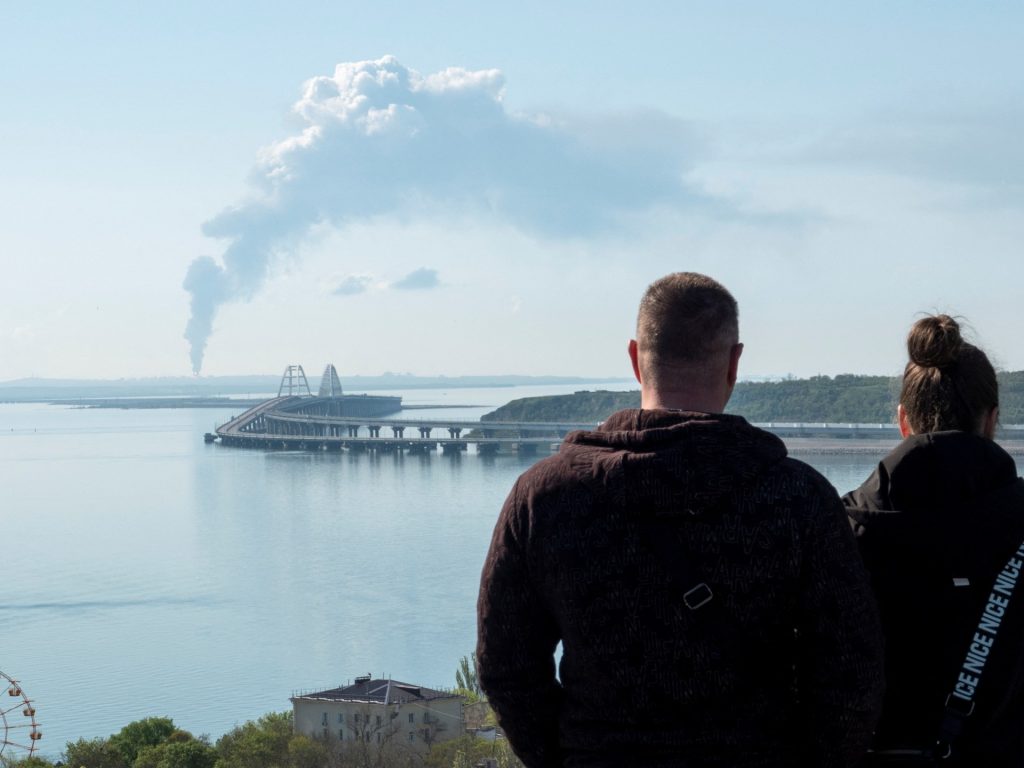 Mentre la guerra in Russia si intensifica, l'Ucraina abbatterà il ponte di Kerch in Crimea?