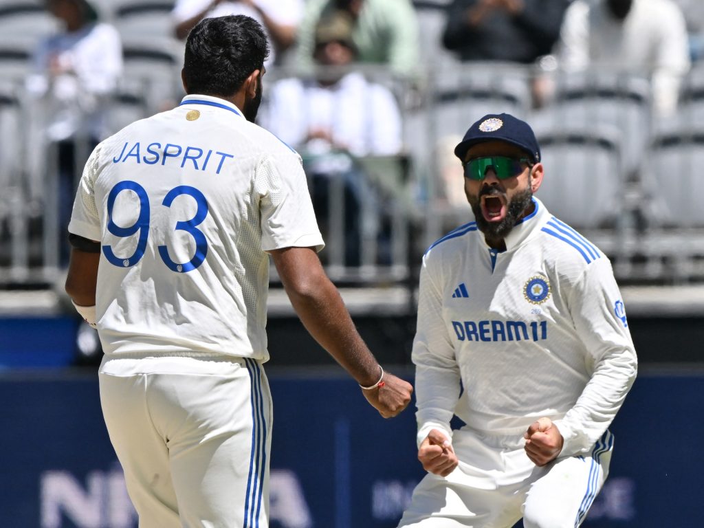 L'India sconfigge l'Australia per 295 punti; portarsi in vantaggio per 1-0 nel Trofeo Border-Gavaskar