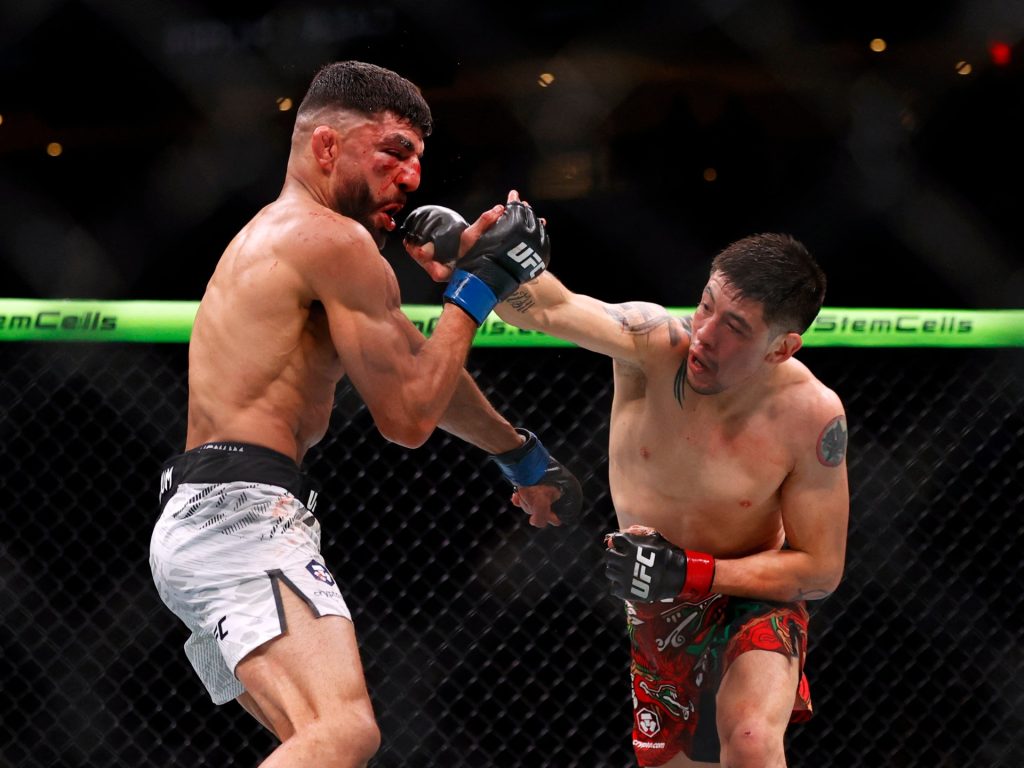 Brandon Moreno batte Amir Albazi all'UFC Fight Night 246