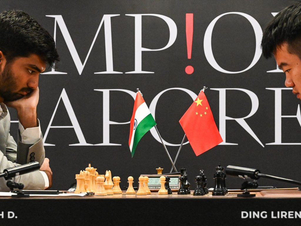 Gukesh batte Ding Liren in Gara 3; pareggia la finale del Campionato mondiale di scacchi