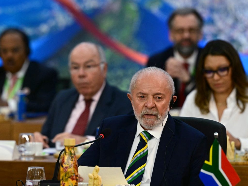 Il presidente brasiliano Lula presenta l’alleanza contro la povertà e la fame al G20