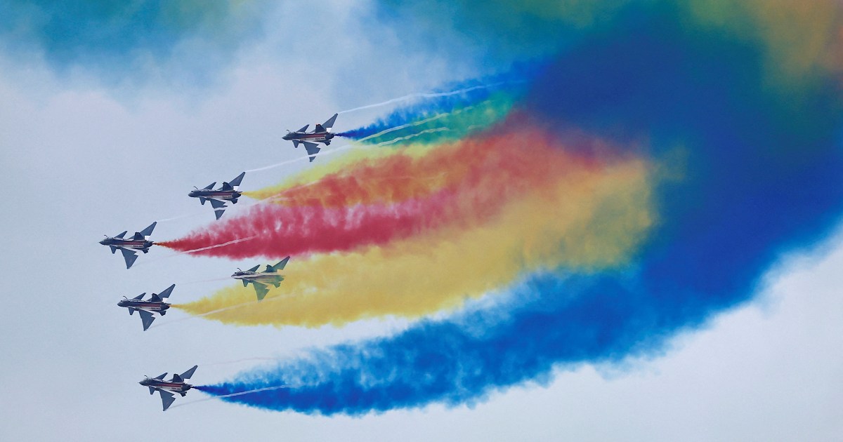 Uno scorcio della futura potenza aerea in mostra all’airshow biennale in Cina