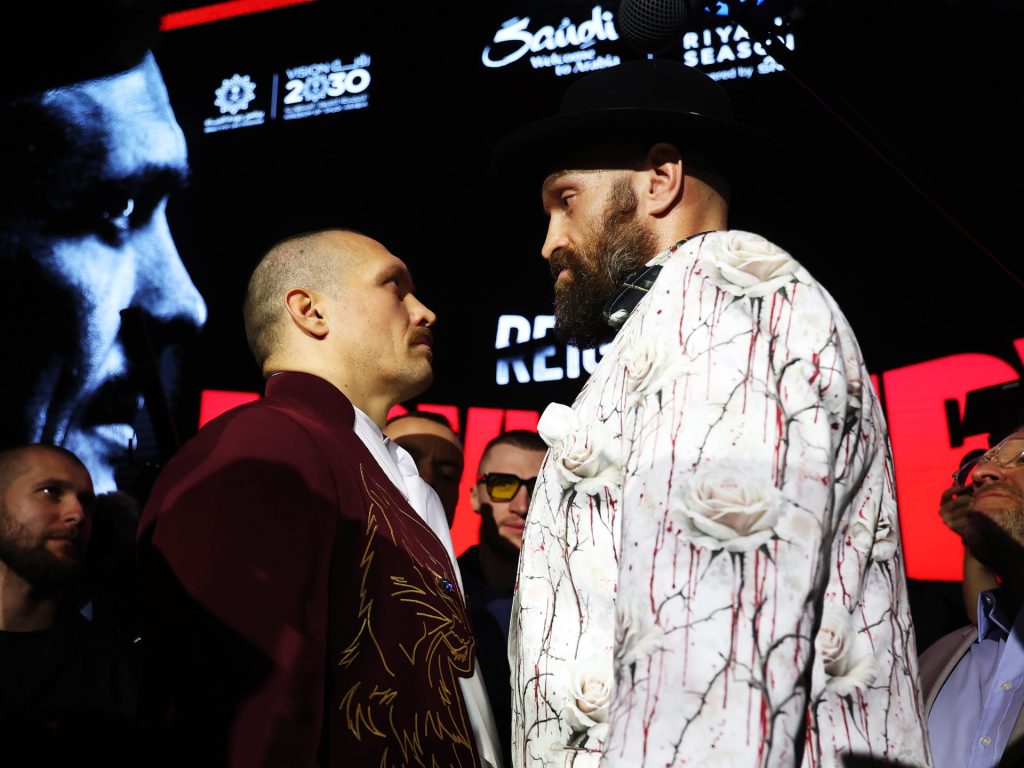 Fury vs Usyk 2: incontro a coppie per il titolo dei pesi massimi di boxe per 11 minuti