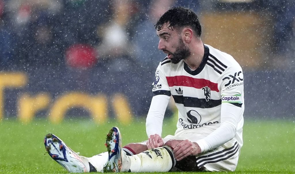 Fernandes e Amorim sconvolti con lo United dopo l'impressionante pareggio in casa del Liverpool