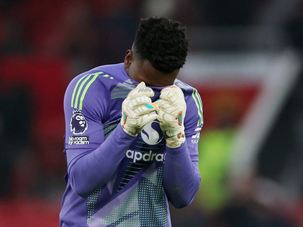 Il Man Utd subisce una sconfitta per 3-1 contro il Brighton mentre l'errore di Onana aggrava la miseria