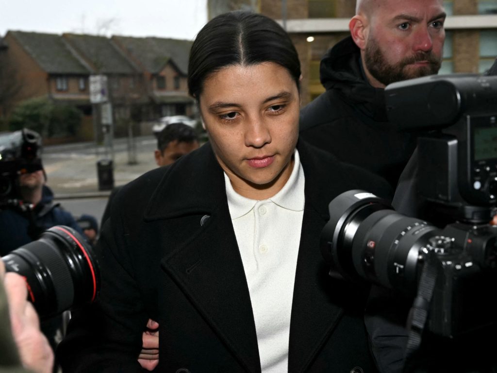 La stella del calcio Sam Kerr ha dichiarato non colpevole di molestie razziali in Inghilterra