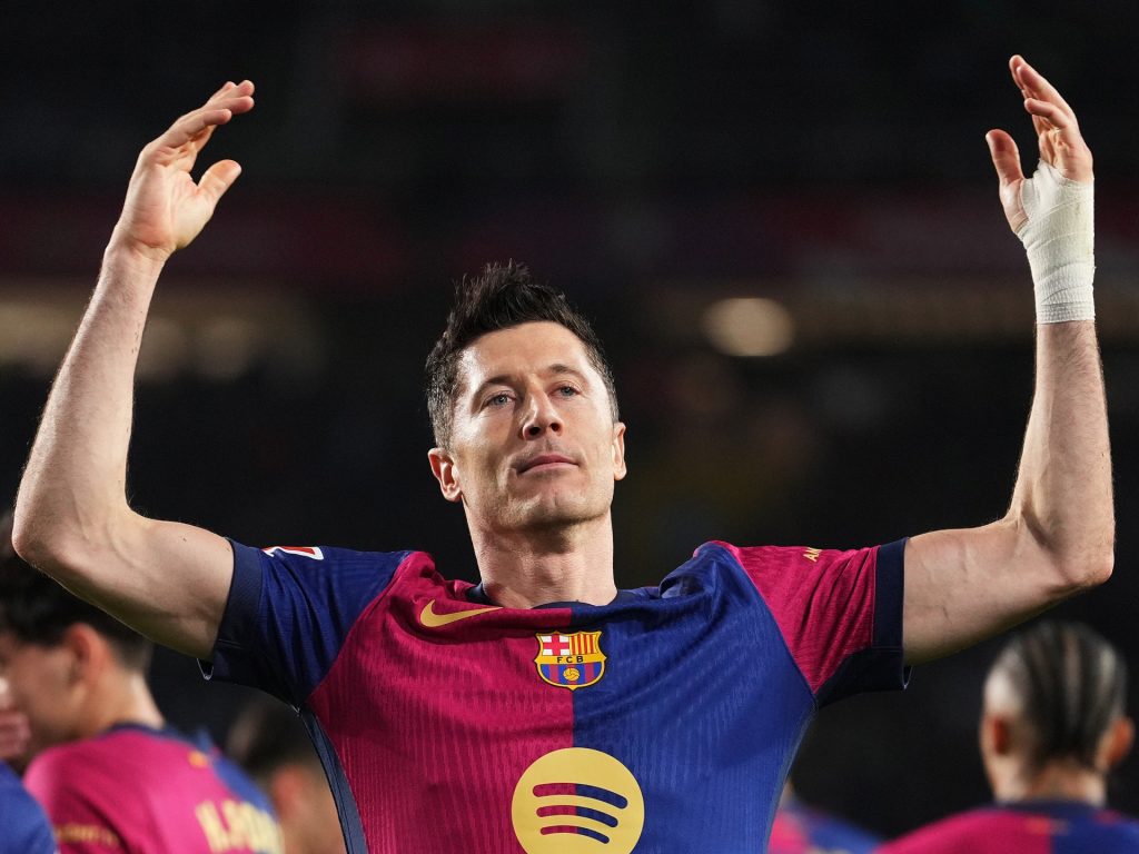Barcellona Top Laliga nei panni di Lewandowski Penalty Seals Rayo Vallecano Win