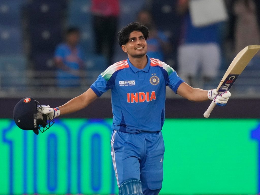 ICC Champions Trophy 2025: India Gill Steers Nervo di vittoria contro il Bangladesh