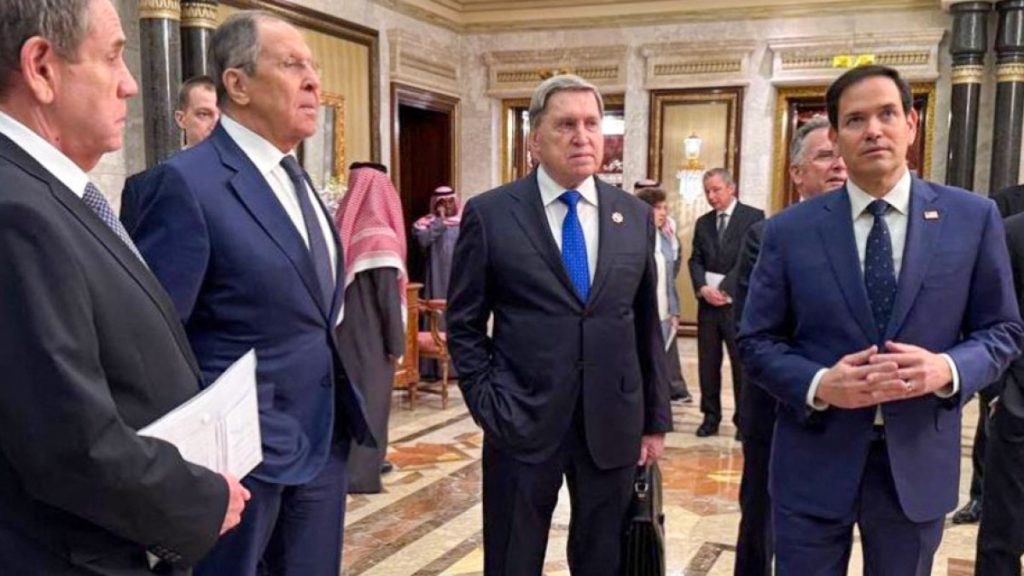 Gli Stati Uniti e la Russia tengono colloqui sulla guerra ucraina in Arabia Saudita