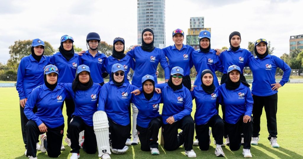 I cricket afgani si riuniscono nella prima partita dopo essere fuggiti dai talebani | Notizie di cricket