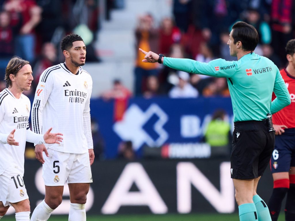 Jude Bellingham è sospeso per due partite di Laliga dopo i cartelli rossi sostenuti