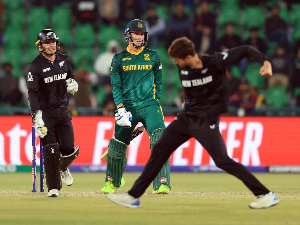 ICC Champions Trophy 2025: la Nuova Zelanda ha battuto il Sudafrica in semifinale