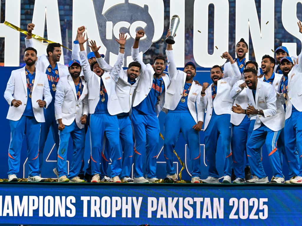 Final 2025 Champions Trophy 2025: India ha battuto la Nuova Zelanda da quattro wicket