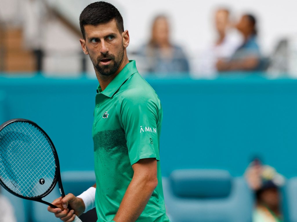 Con Messi che guarda a Miami Open, Djokovic raggiunge la 100a finale