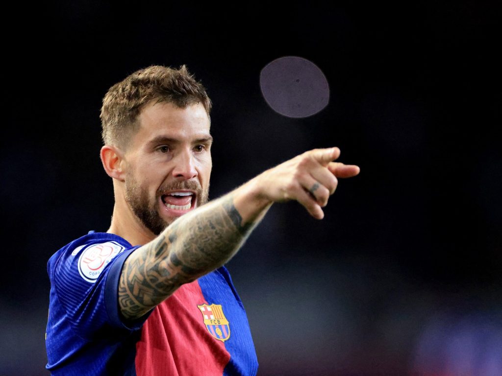 File Osasuna Appeal su Barcellona Fielding Inigo Martinez in Laliga Match