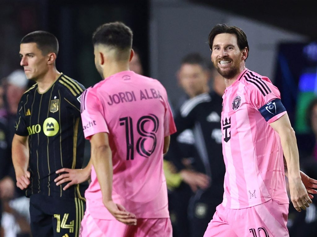 Lionel Messi, Serie di Coppa dei campioni di Inter Miami contro LAFC
