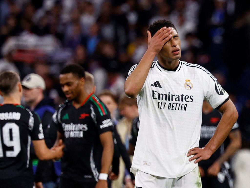 Il Real Madrid ha sconfitto dall'Arsenal per porre fine alla difesa della Champions League