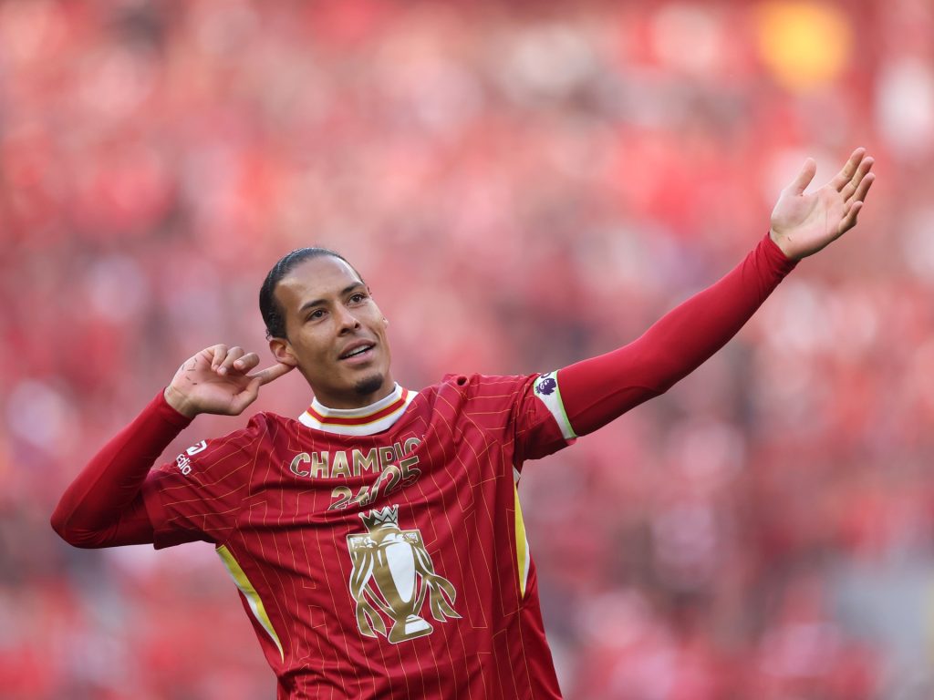 Il Liverpool "merita davvero" essere campioni della Premier League, dice Van Dijk