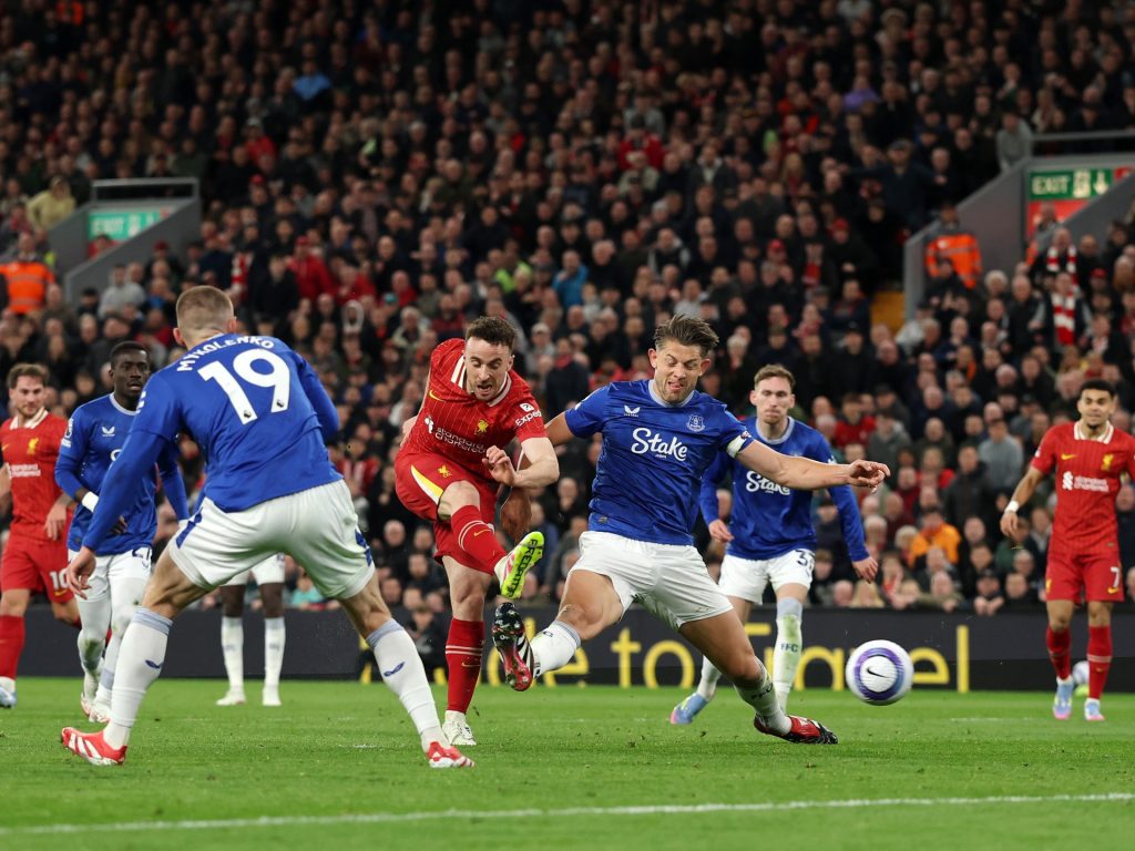 Liverpool ha battuto Everton con goal di Jota in Premier League
