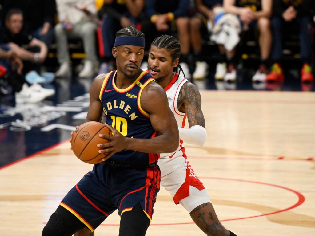 Butler, Warriors ha battuto i razzi nel gioco 4; Prendi 3-1 Playoff Lead