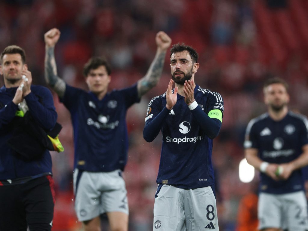 Manchester United, Fernandes ha battuto il club di atletica in semifinale di Europa League