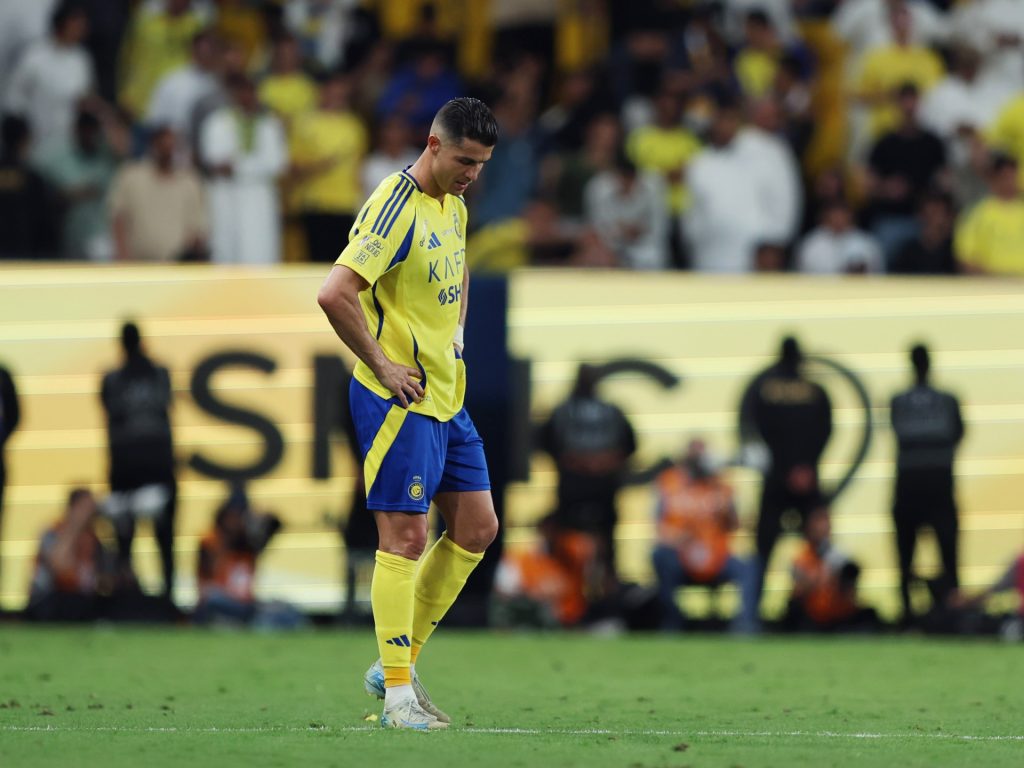 Al-Nassr di Ronaldo perde contro al-Ittihad in Saudi Pro League